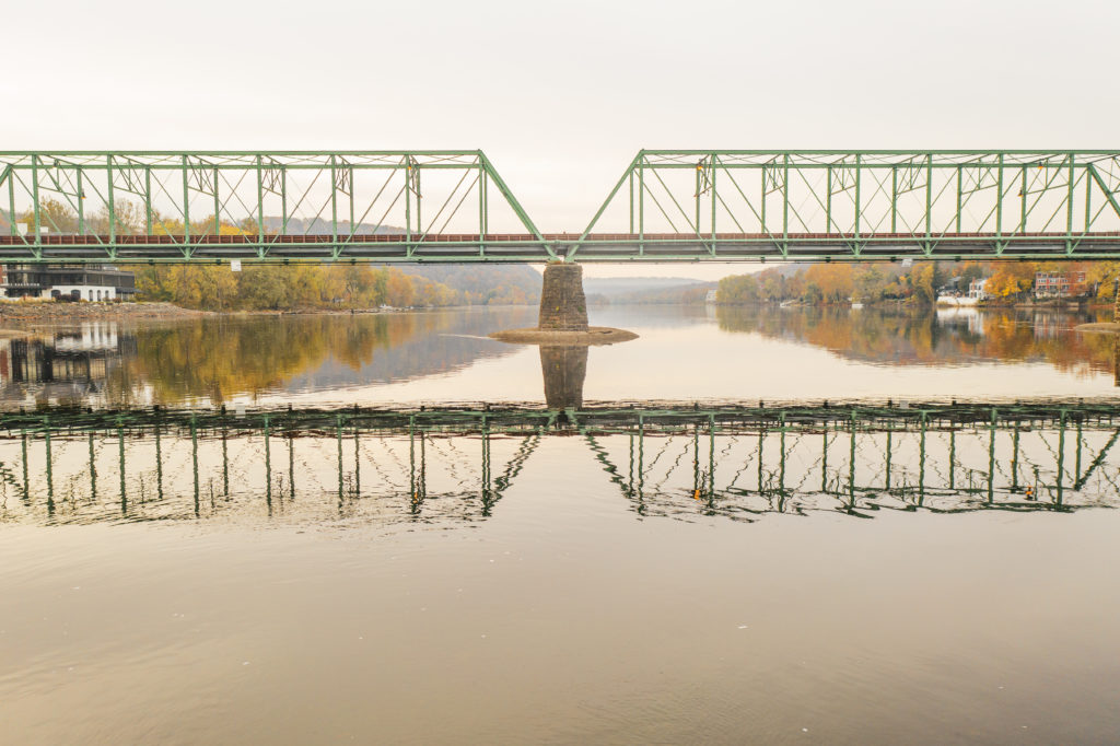 Fall on the Delaware River New Hope Lambertville